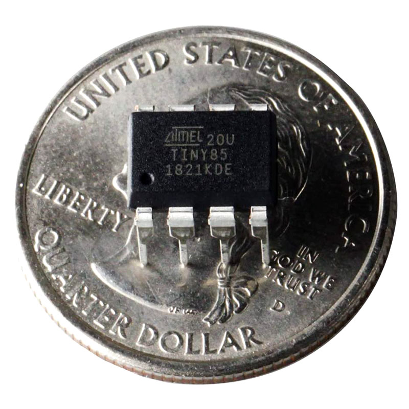 1 Circuito Integrado IC DIP Attiny 85 Microcontrolador Attiny85 8 pines AVR