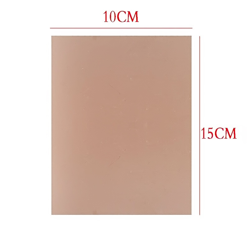 Baquelita Fibra de vidrio de 1 lado Fr4 de 10x15cm PCB