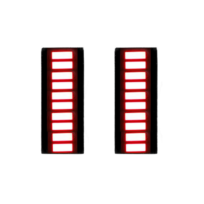 2 Barra Led de 10 segmentos display verde, amarillo o rojo