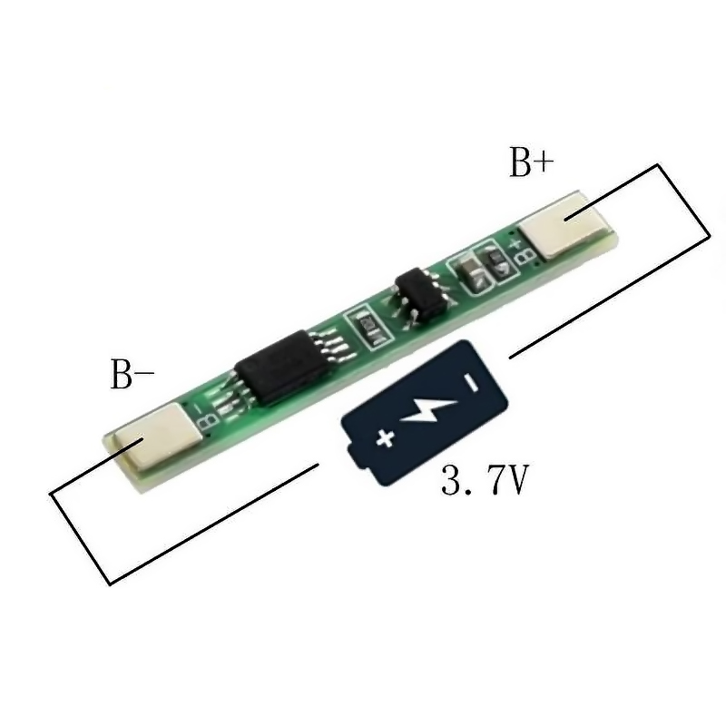Módulo Placa de carga bateria Ion Litio BMS 1S 3A 18650