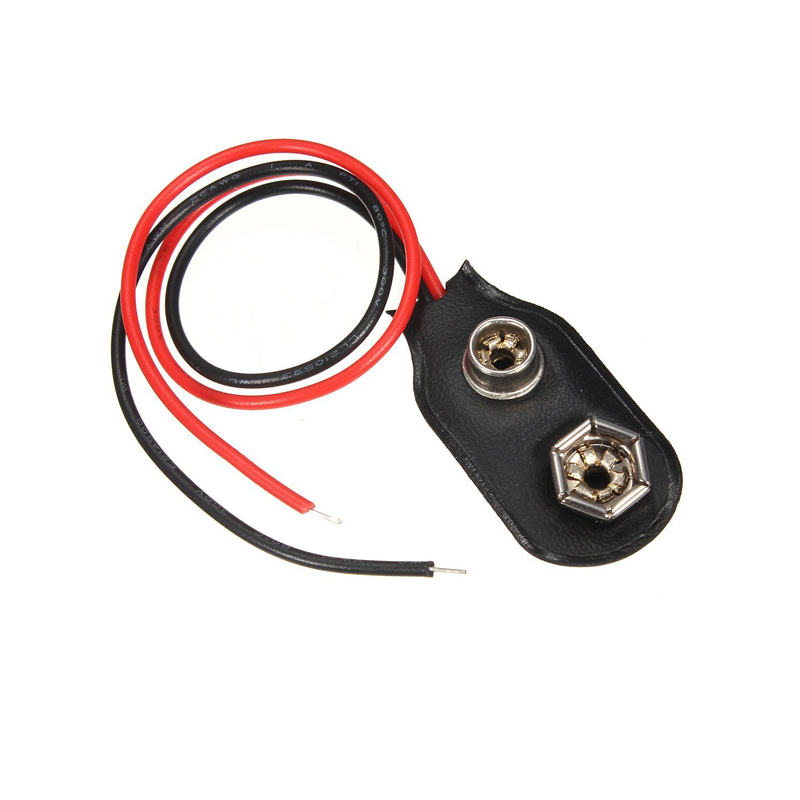 Pack x5 Broches conectores para batería de 9V