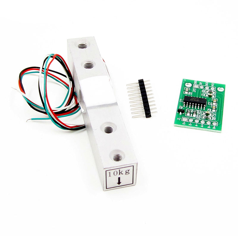 Módulo Celda de carga de 10kg + Módulo Hx711 Fuerza Peso