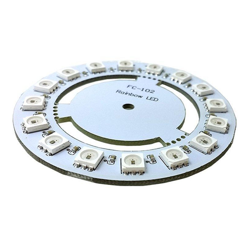 Aro Anillo Ring RGB 5050 16 led color Ws2812 5V