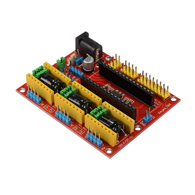 Shield Cnc Nano V4 Grbl A4988 Drv8825 Arduino