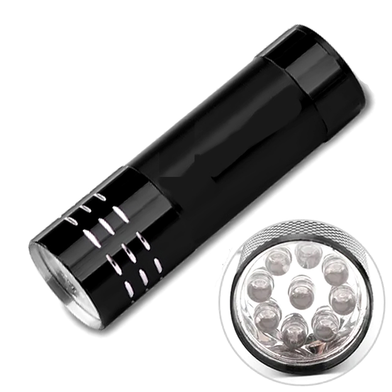 Linterna UV de 9 LED UV para sellado de tinta para PCB