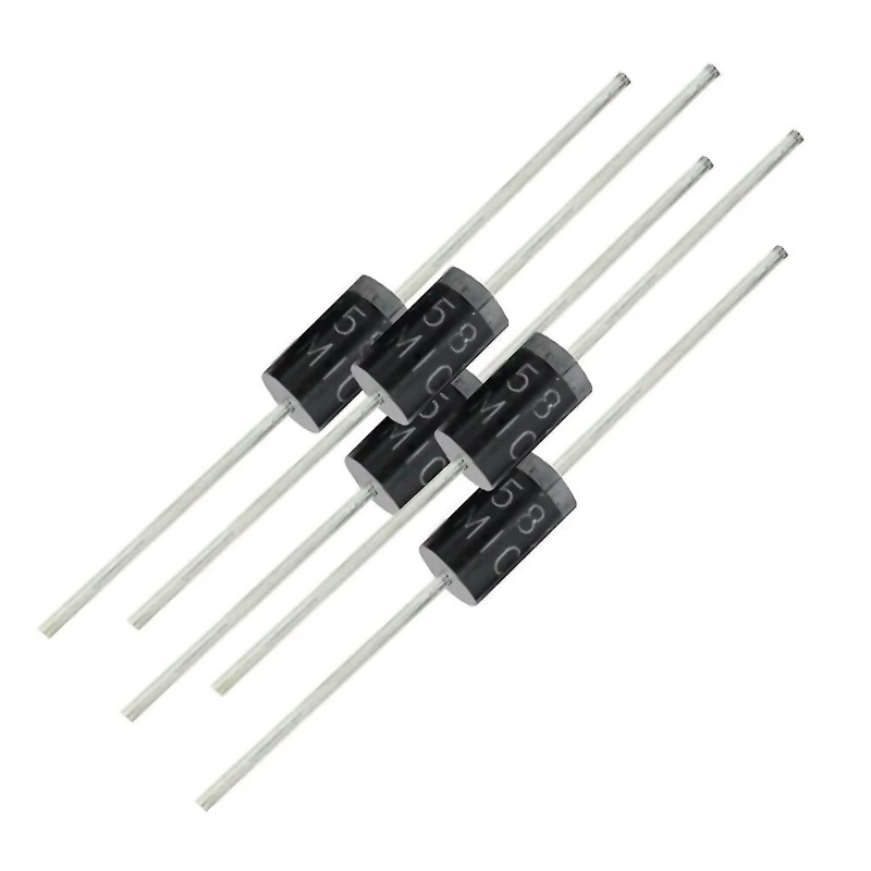 Pack x5 Diodo 1N5822 Rectificador Schottky de barrera 3A 40V 5822
