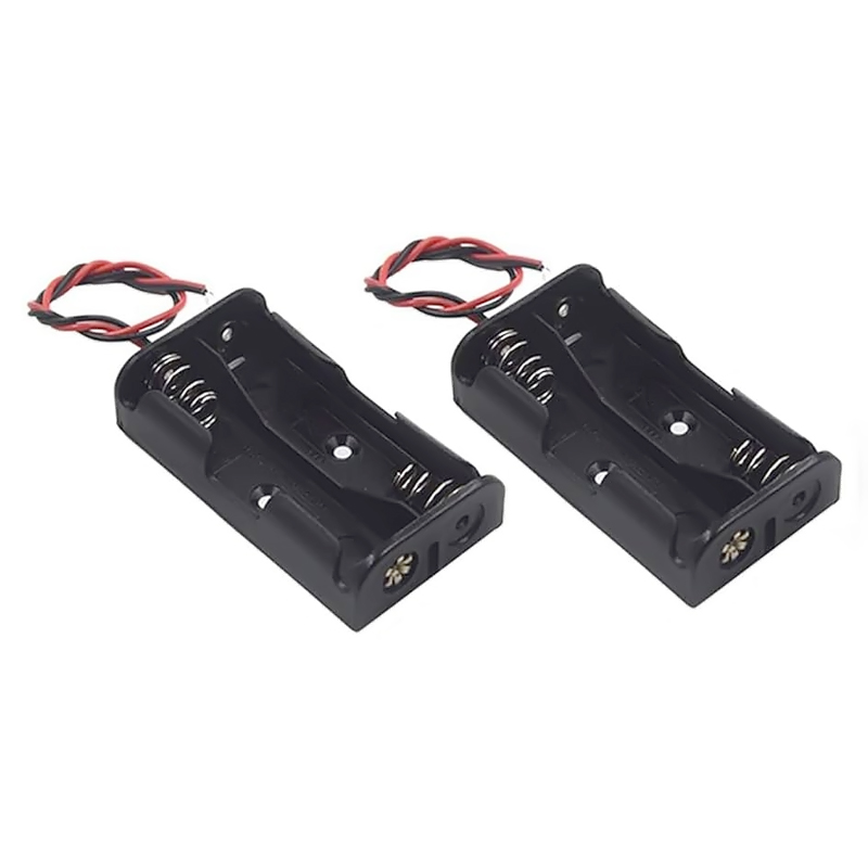 Pack x2 Portapilas 2 AA 3V Proyectos Pilas