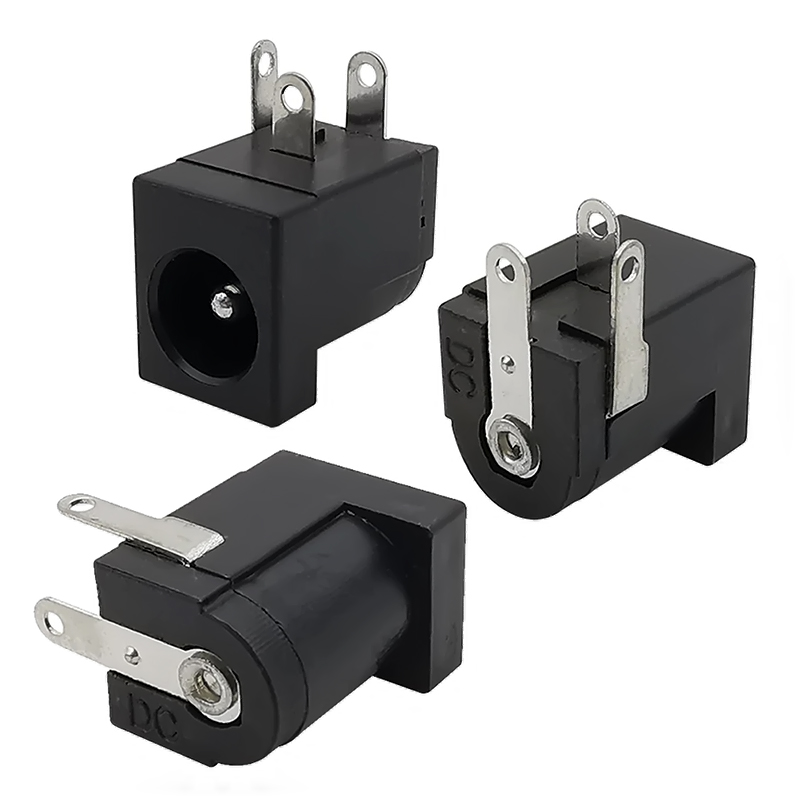 Pack x3 Jack alimentación 5.5x2.1mm PCB conector hembra
