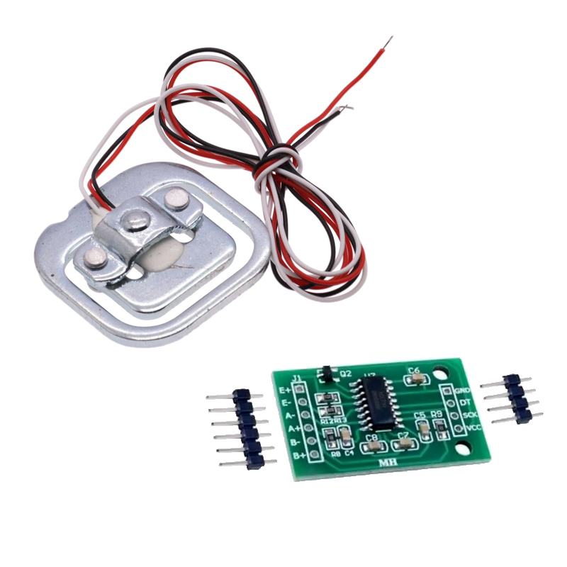 Módulo HX711 + Sensor de peso, fuerza, celda de carga de 50kg