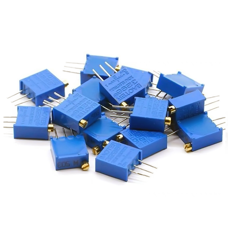 Pack x3 potenciómetro de precisión de 3 pines trimpot