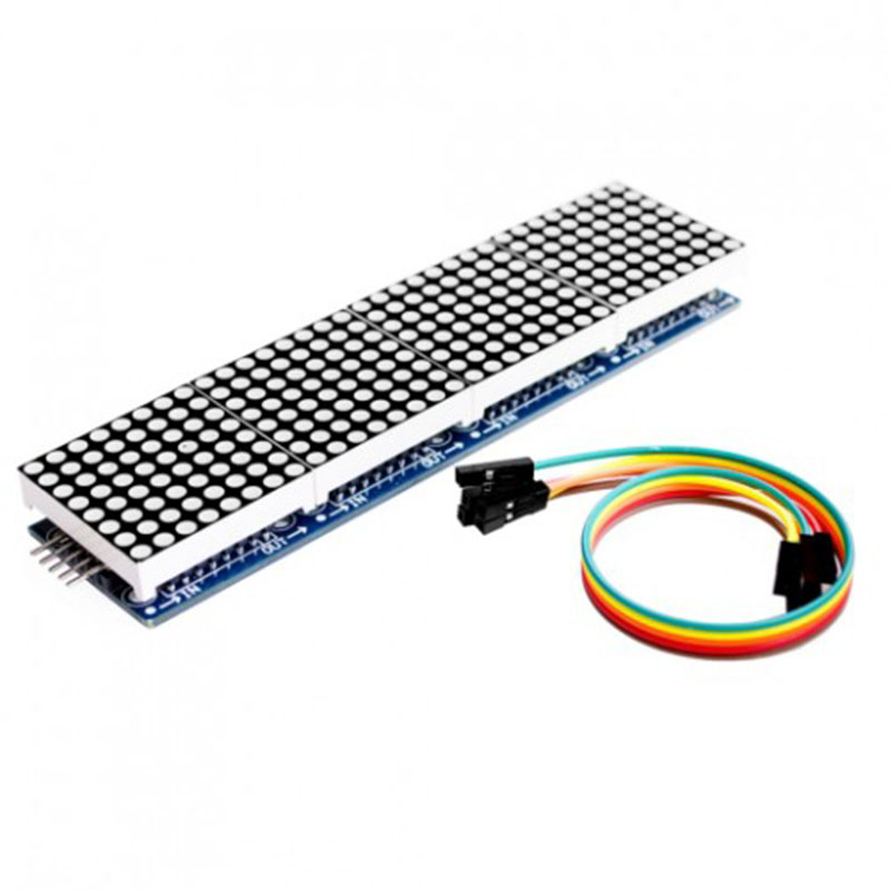 Módulo Matriz Led MAX7219 32x8 (ROJO) MAX 7219