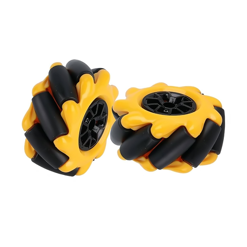 Pack x2 ruedas omni de 48mm omnidireccional llantas