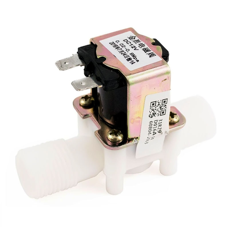 Válvula Solenoide Electroválvula de 12V para fluidos agua/aire