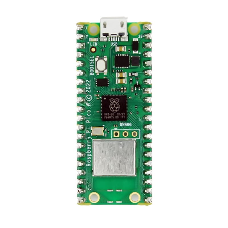 Raspberry Pi Pico W + Headers Wifi (soldado o sin soldar)