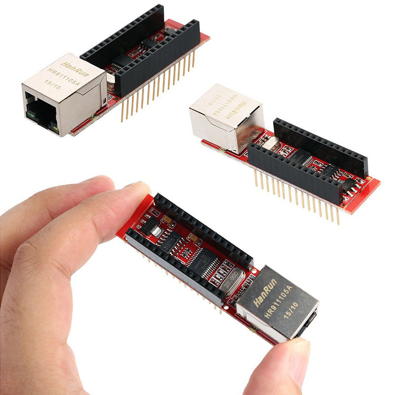 Shield ethernet ENC28J60 para Arduino Nano