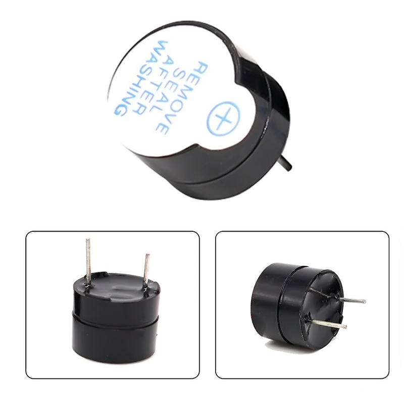 Pack x2 buzzer activos 5V para PCB