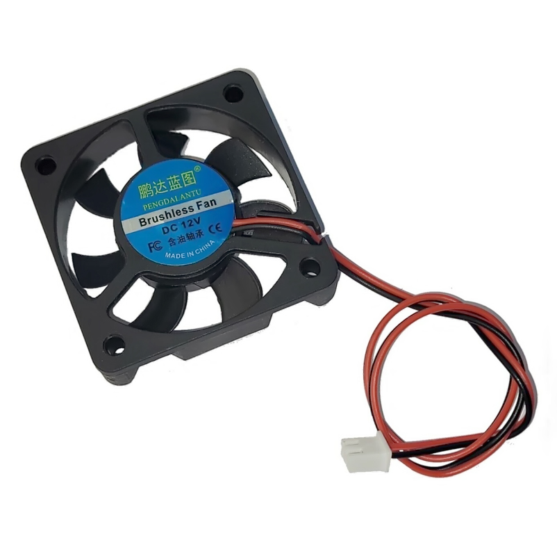 Ventilador de 12v 50x50x10mm de 2 hilos