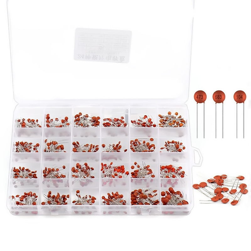 Pack de 960 capacitores cerámicos