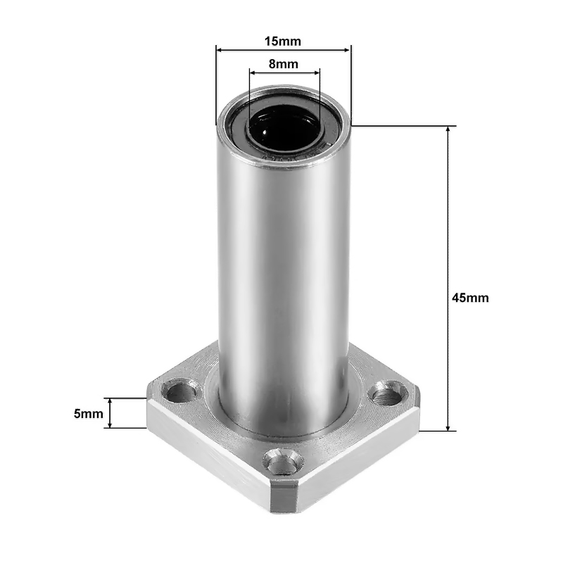 Rodamiento Cilindrico LMK8LUU 8mm