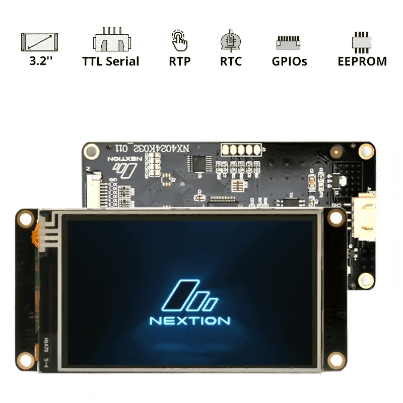 Pantalla Nextion Hmi 3.2" Resistiva i2c NX4024K032