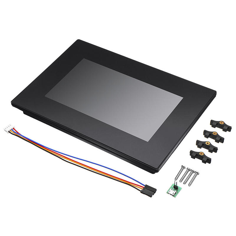 Pantalla Nextion Hmi 7.0" Capacitiva i2c NX8048P070_011C con marco