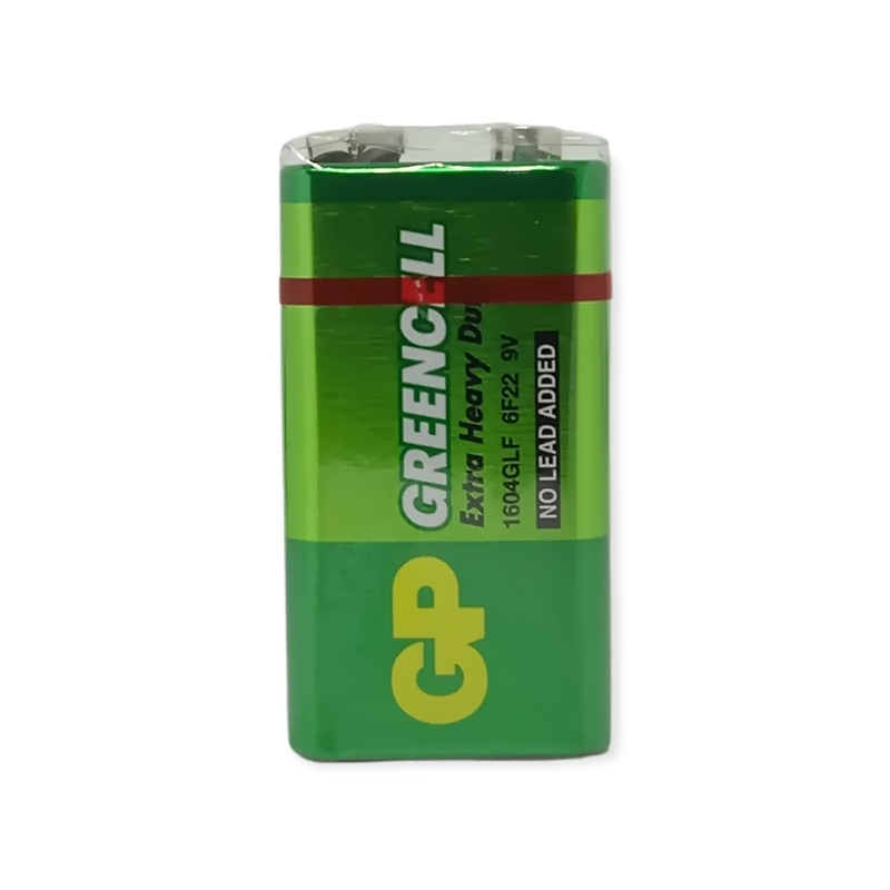 1 Batería 9V Greencell Bulk GP Carbón