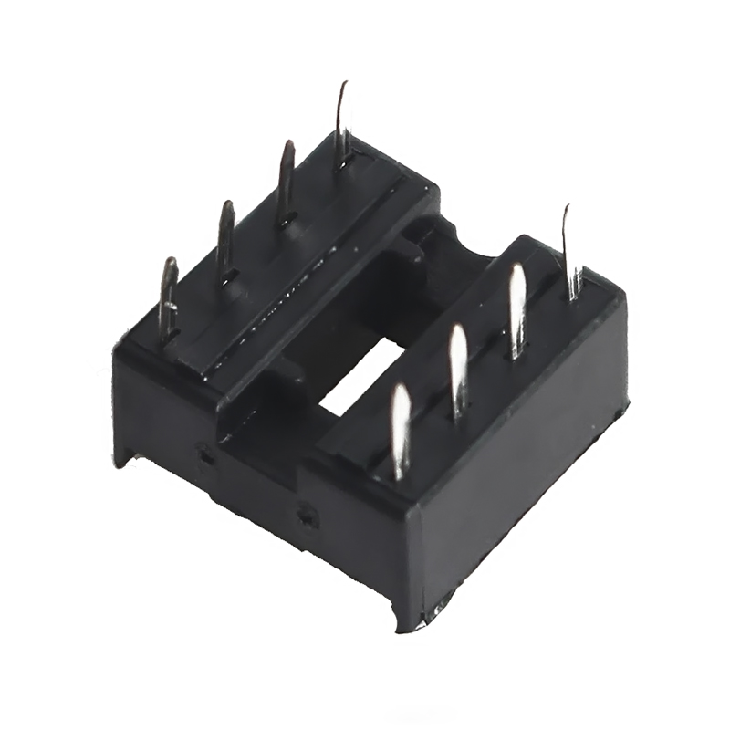 Pack x10 Zócalos Base DIP 8 Pines Circuito Integrado 8P