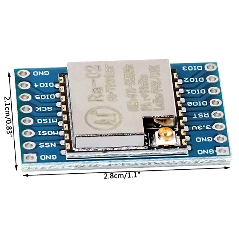 Módulo Lora Sx1278 Ra-02 Ra02 433mhz con antena
