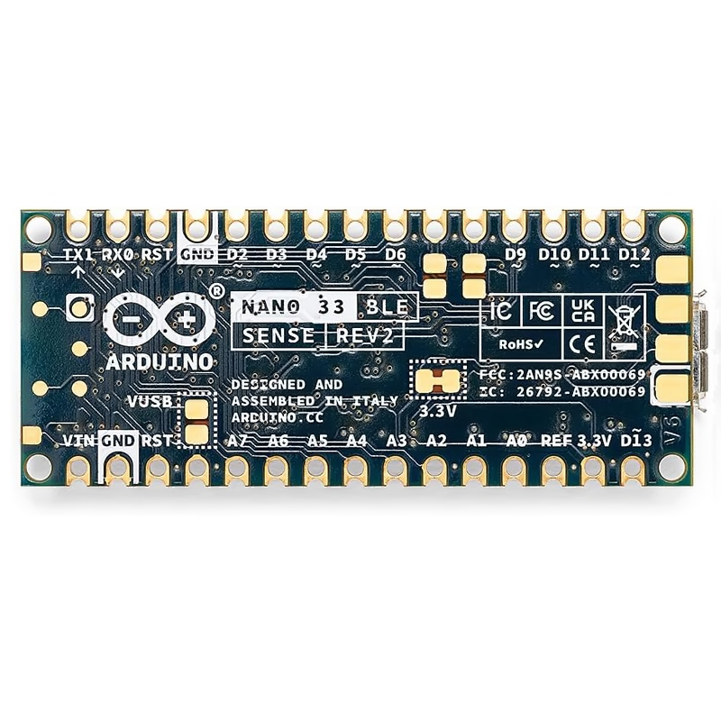 Arduino Nano 33 BLE Sense Rev2 [ABX00069]