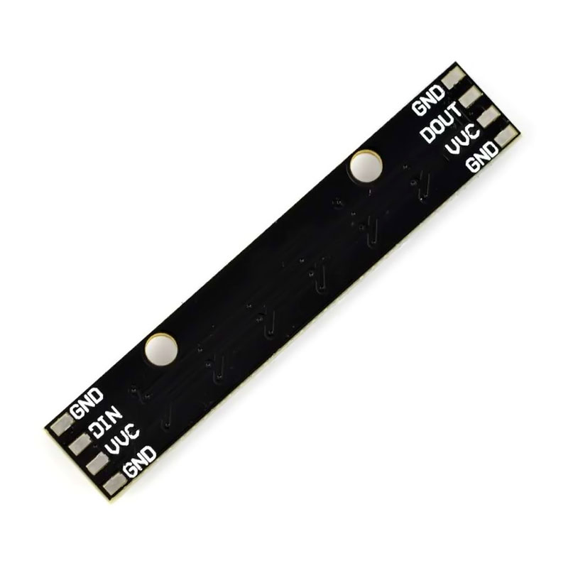 Módulo barra LED RGB WS2812 5V 5050 8 LED 