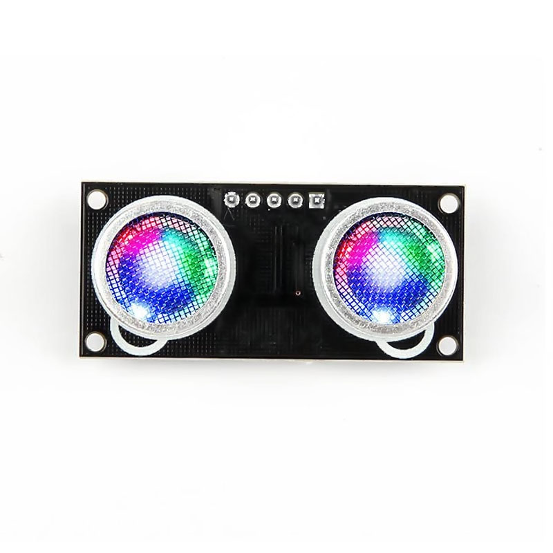 Módulo Ultrasónico HCSR04 RGB + cable + conector pcb