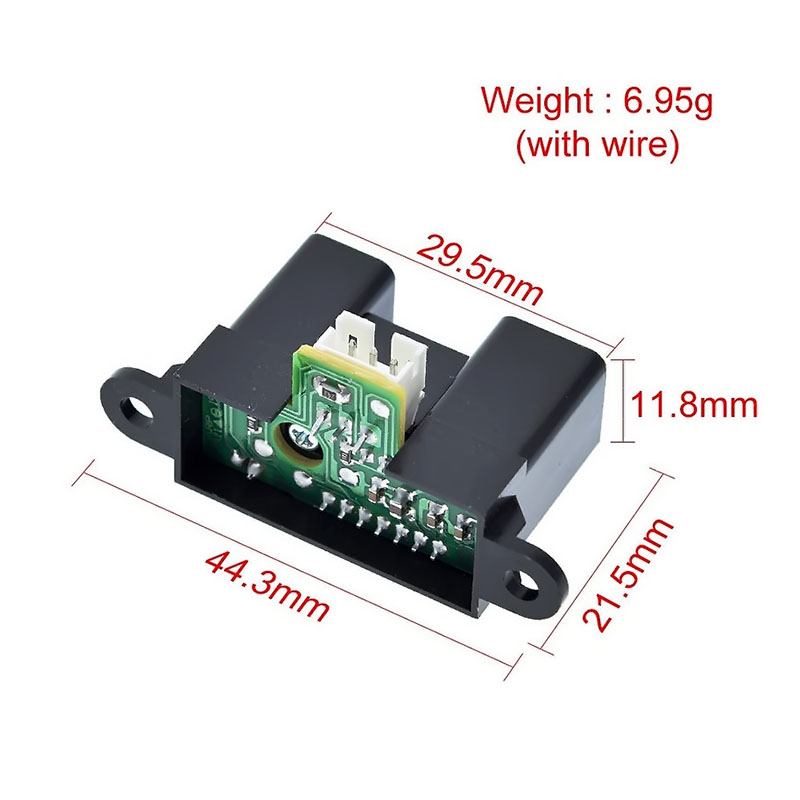 Módulo sensor de distancia sharp GP2Y0A02YK0F de 20-150cm