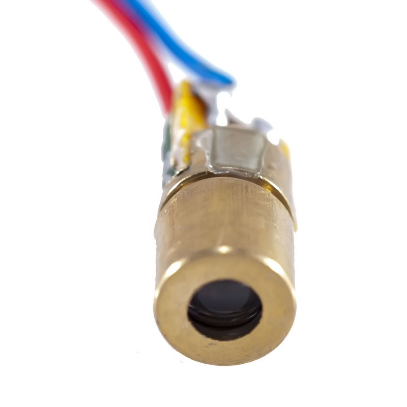 1 Par de Diodo Laser 5v 6mm 650nm 5mw Puntero Láser
