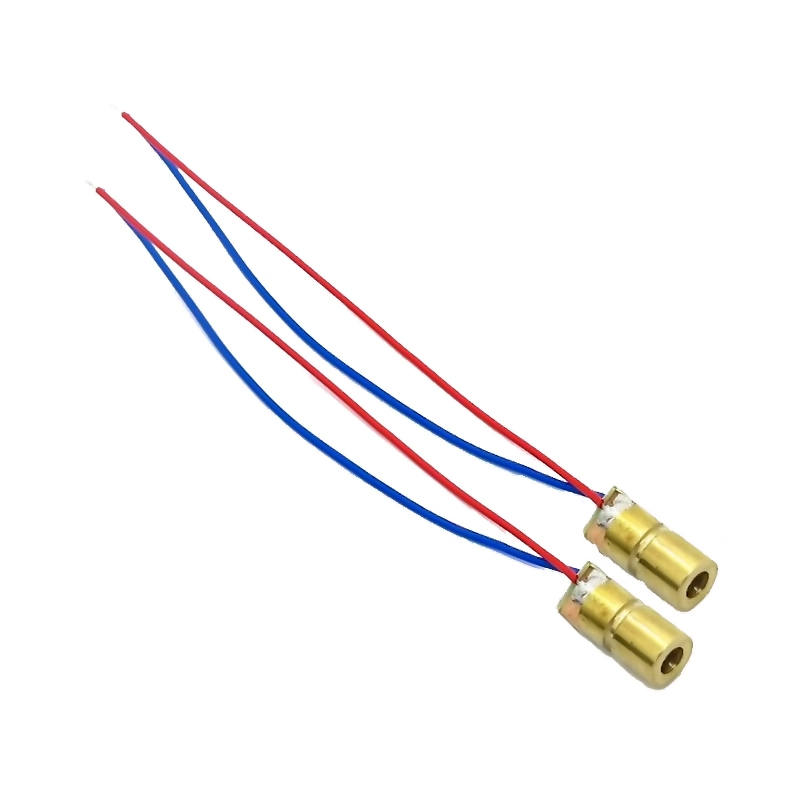 1 Par de Diodo Laser 5v 6mm 650nm 5mw Puntero Láser
