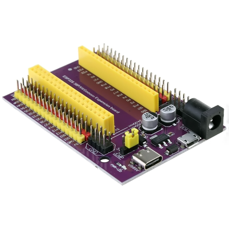Shield Base ESP32 Expansión 38 Pines Usb 3.3v-5v