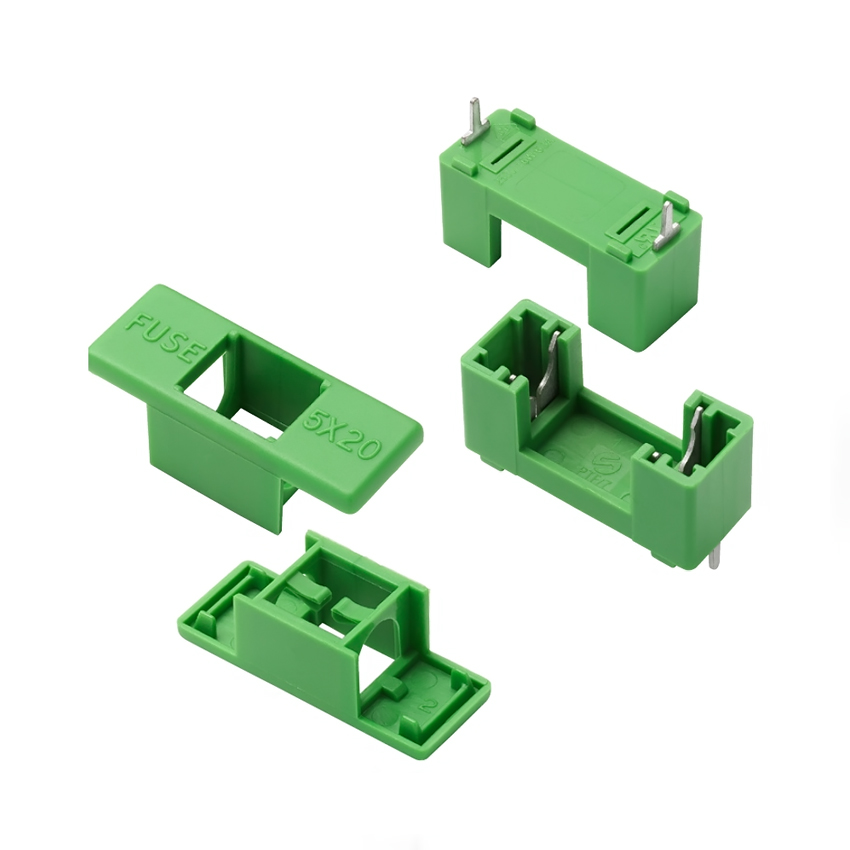 Pack x2 Portafusible porta fusible PCB 23mm FH1-200CK-G