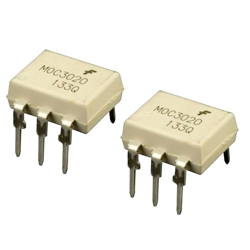 Pack x2 Integrados Optoacoplador MOC3020 Triac 3020 MOC DIP 6P