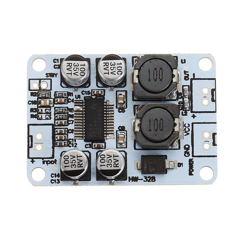 Módulo Amplificador de audio TPA3110 Digital Mono 8-26V 30W TPA 3110
