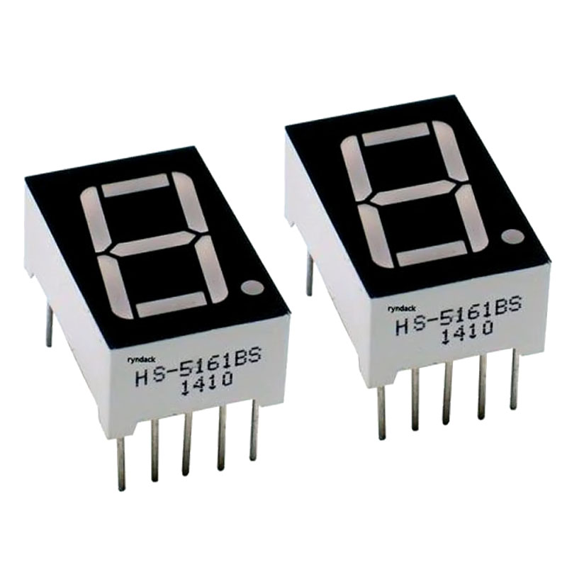 Pack x2 Display 7 segmentos 0.56" de ánodo ó cátodo común