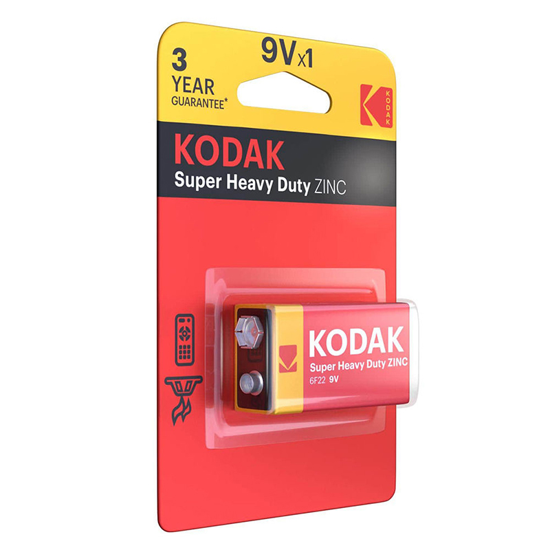 1 Batería 9V Kodak Zinc