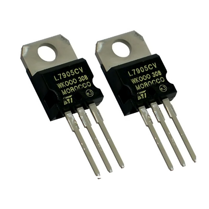 Pack x2 Ic 7905 -5vdc -5 Voltios L7905 -5V LM7905