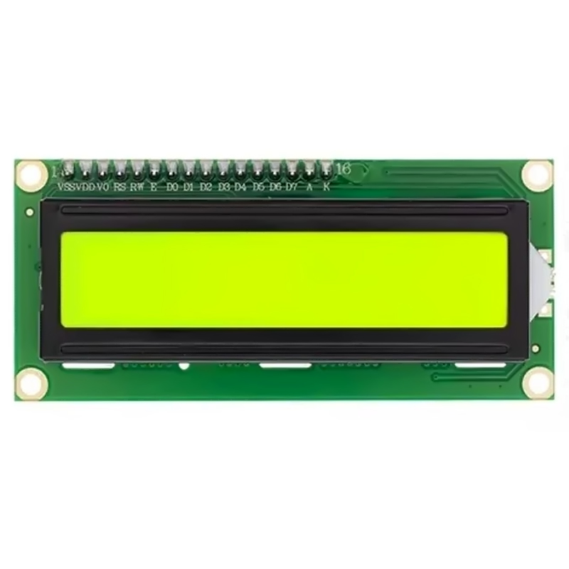 1 Pantalla lcd 1602 16x2 Lcd1602 Hd44780 Verde ó Azul