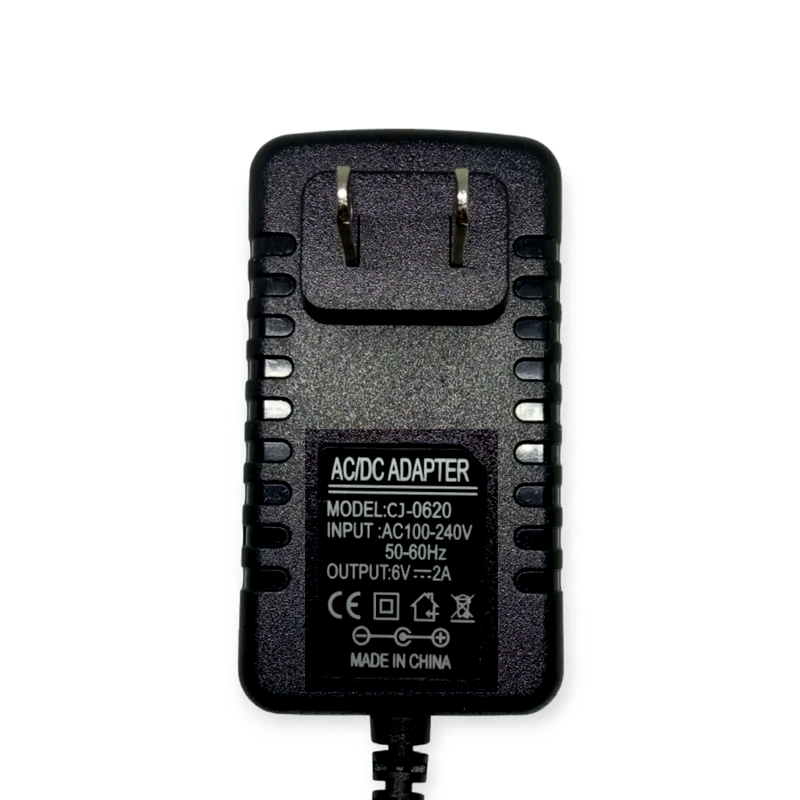 Adaptador de pared AC-DC Fijo 6V 2A para CCTV Arduino Etc