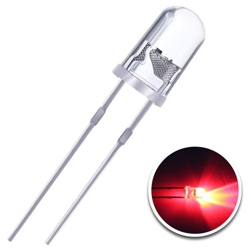 Pack x10 LED alto brillo 5mm varios colores a elegir