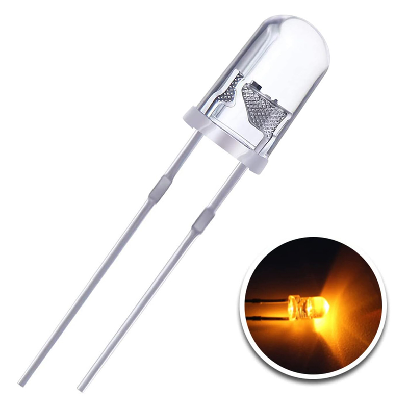 Pack x10 LED alto brillo 5mm varios colores a elegir