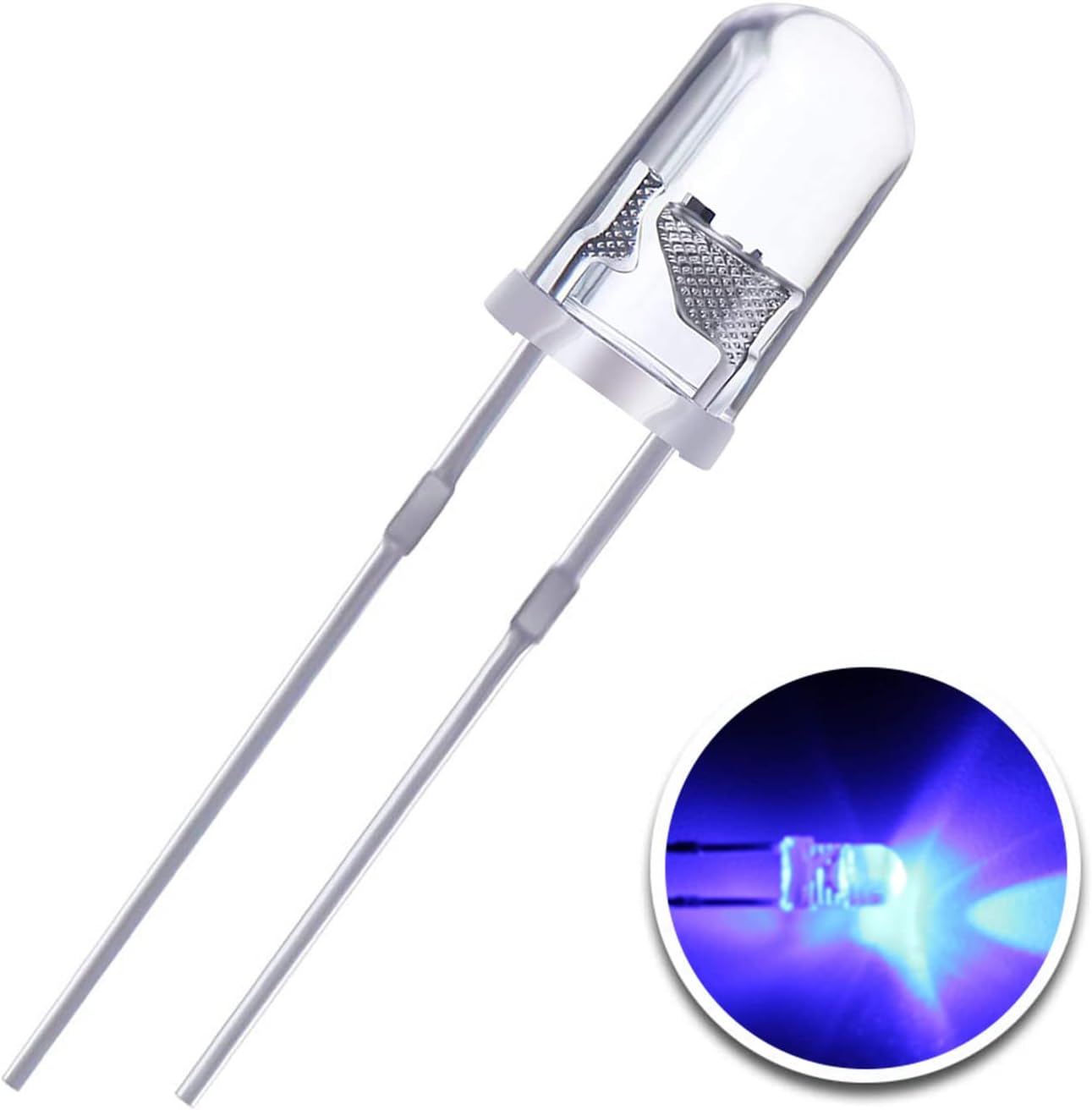 Pack x10 LED alto brillo 5mm varios colores a elegir