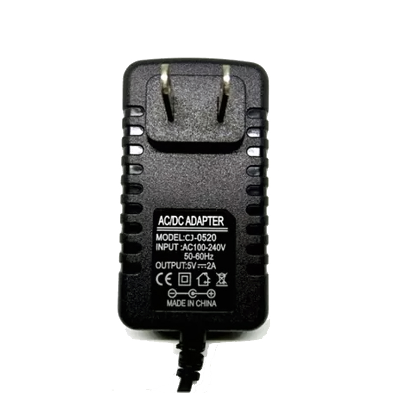 Adaptador de pared AC-DC Fijo 5V 1A ó 2A para Arduino CCTV ETC