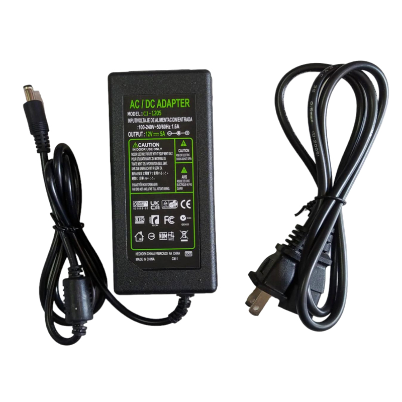 Adaptador de pared AC-DC Fijo de 12V 1A, 2A ó 5A para Arduino CCTV ETC