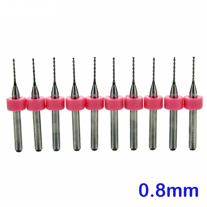 Caja de 10 brocas CNC PCB medidas a elegir
