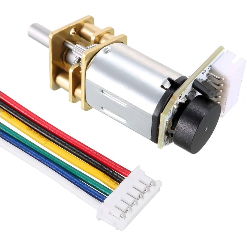 Motorreductor de 6V N20 tipo Pololu con ENCODER varios RPM